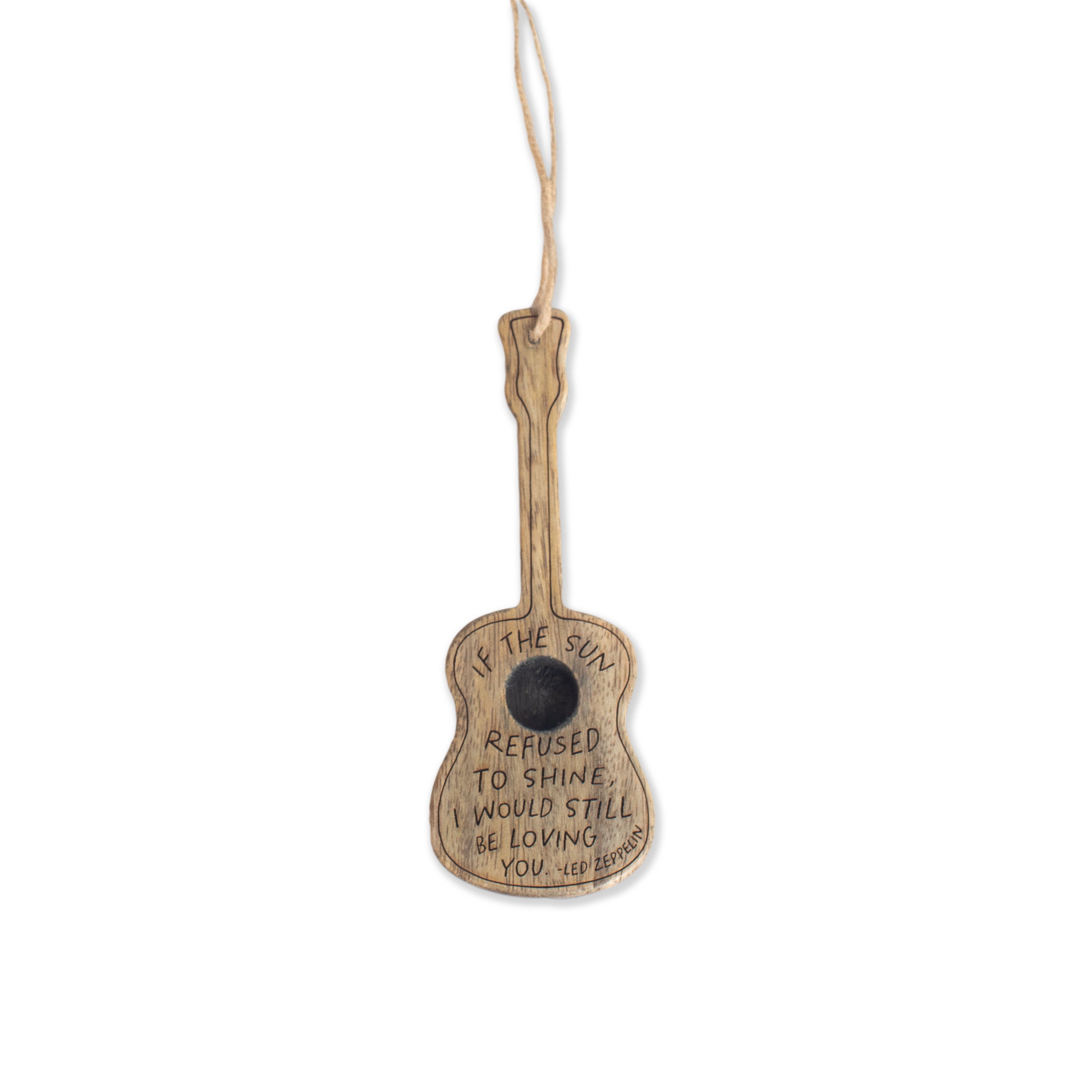 Led Zeppelin Wooden Guitar (2nd Edition) - 2"x5"