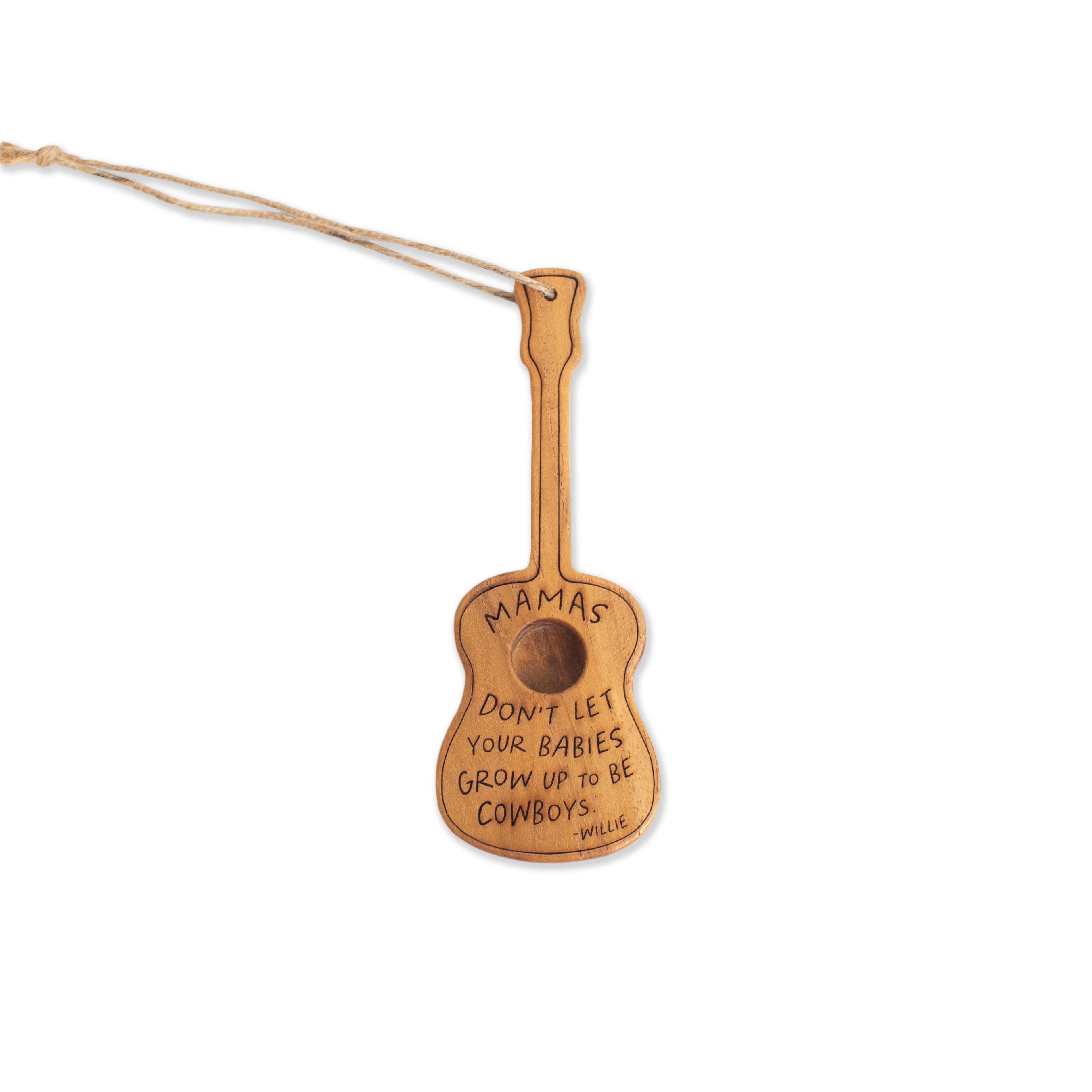 Willie Wooden Guitar (2nd Edition) - 2"x5"