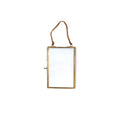 Brass Hanging Frame 4"x6" Vertical