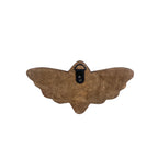 Hand Carved Wooden Moth