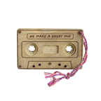Wooden Mixtape Ornament