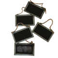 Metal Hanging Chalkboard Sign 3x5