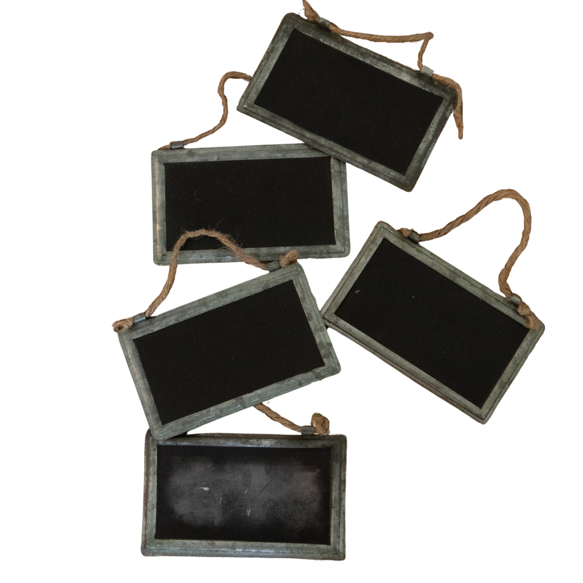 Metal Hanging Chalkboard Sign 3x5