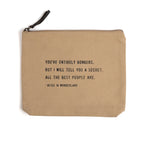 Flax Canvas Zip Bag