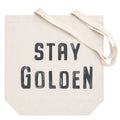 Stay Golden Canvas Tote