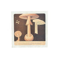 8"x8" Shrooms on Olive - Flora & Fauna Collection