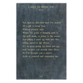 A Gift To Bring You - Poetry Collection - Art Print