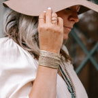 ***Brass Cuff - Strength And Patience