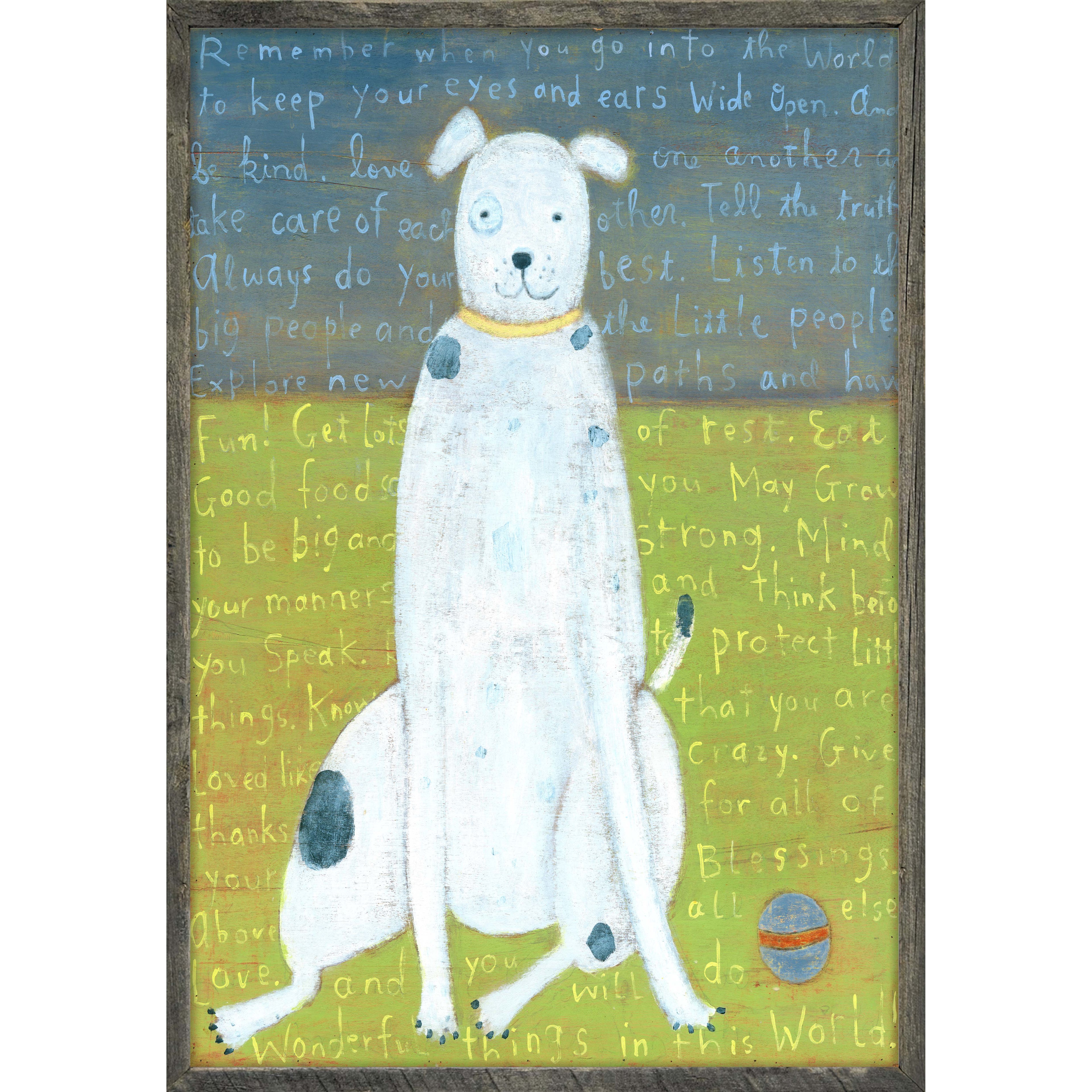 White Boy Dog