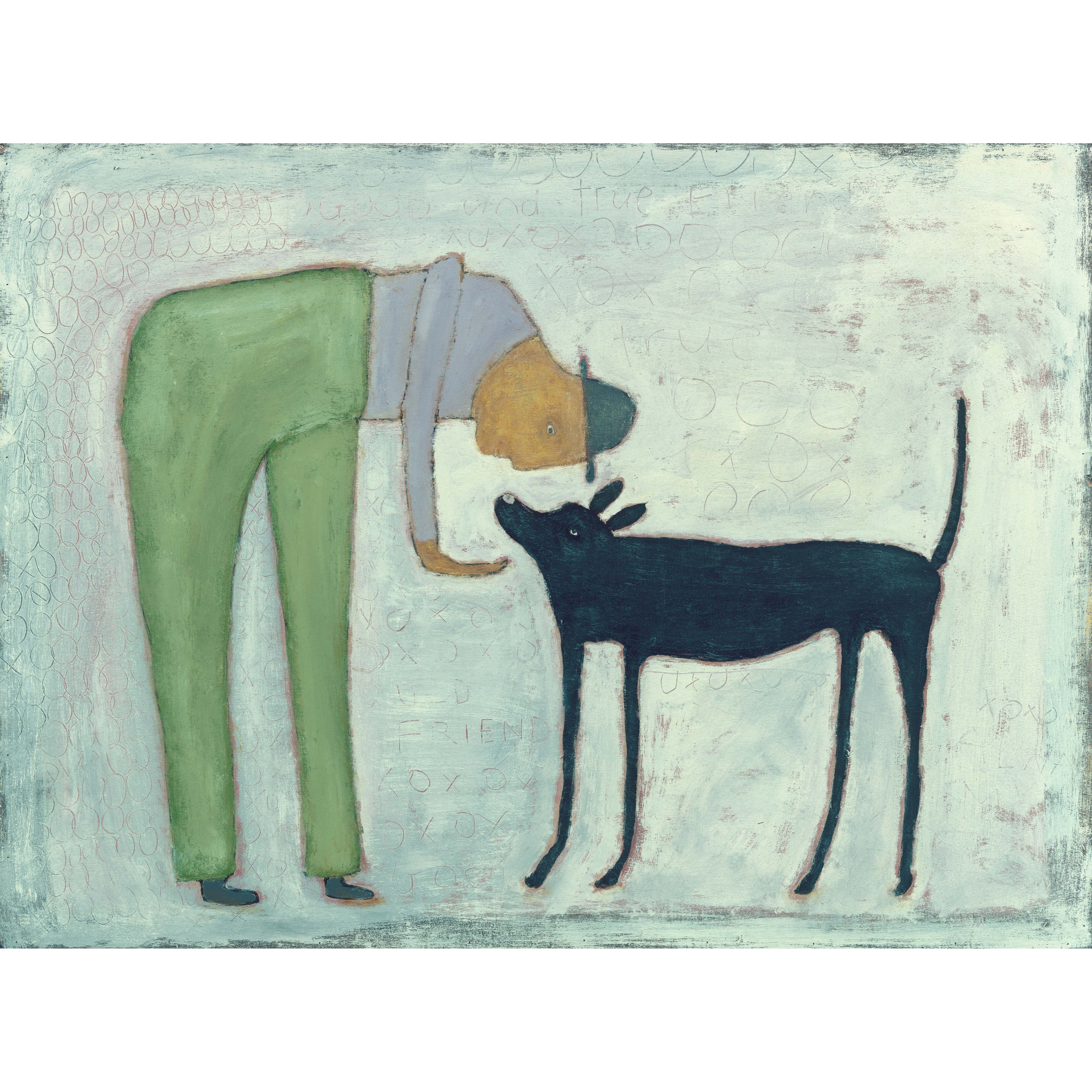 Man with Dog