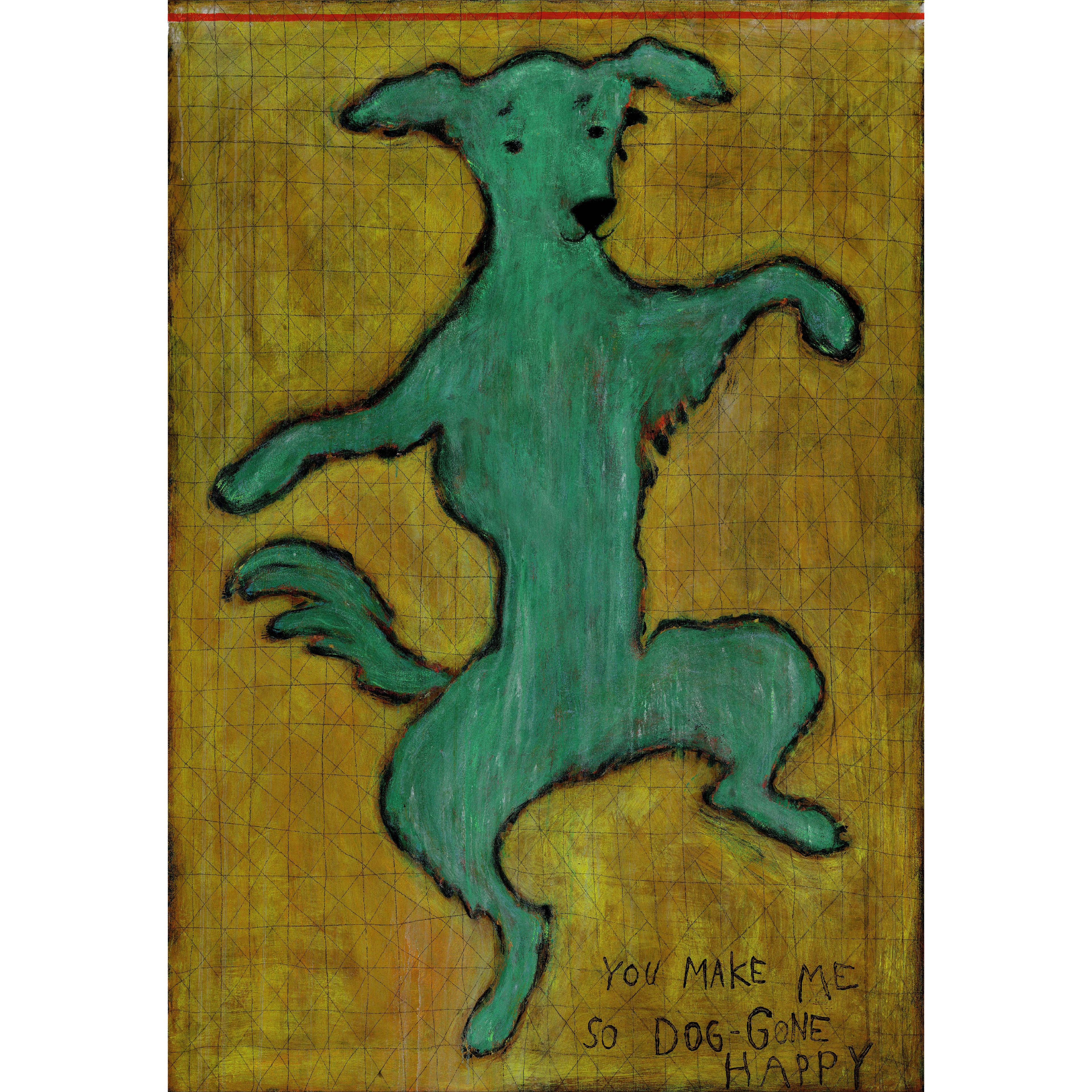 Dancing Dog - Art Print