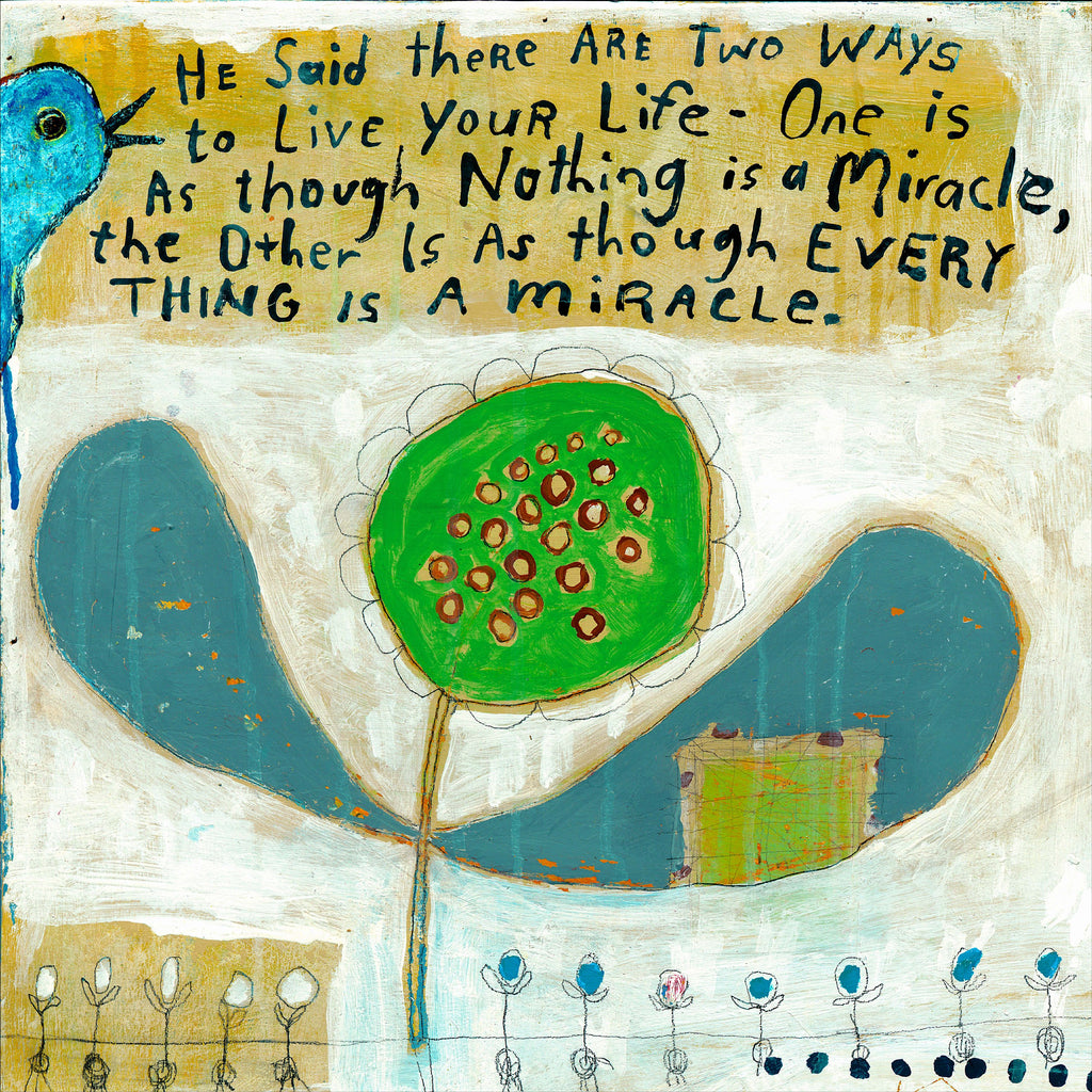 Two Ways to Live - Art Print