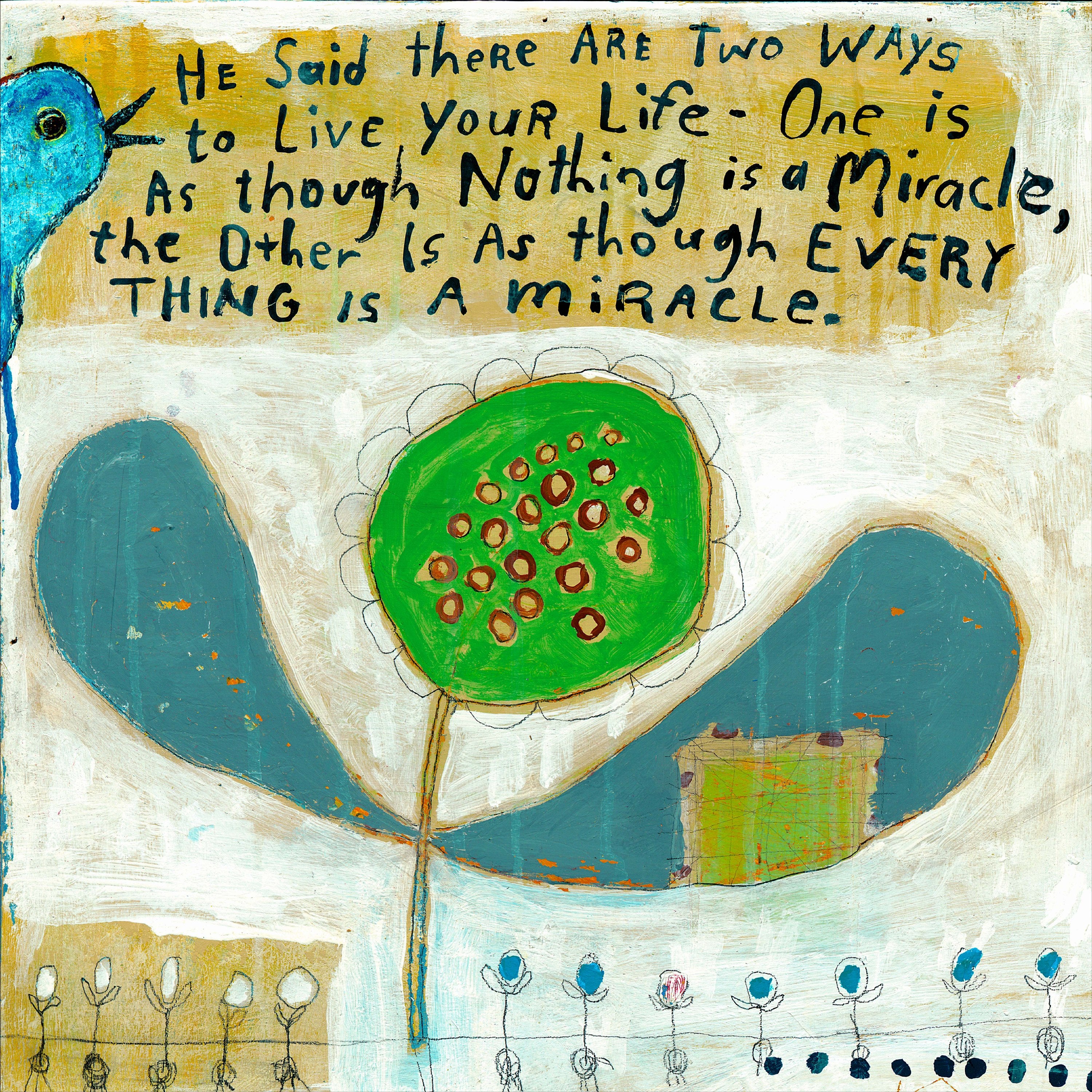 Two Ways to Live - Art Print