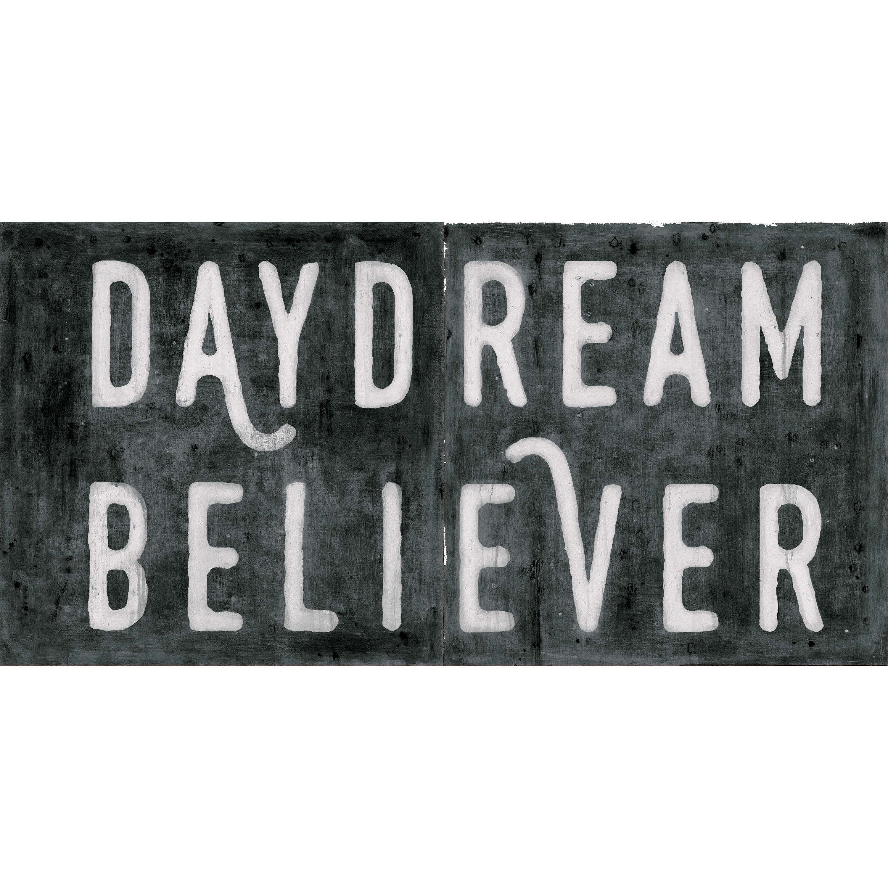 Daydream Believer - Black - Art Print