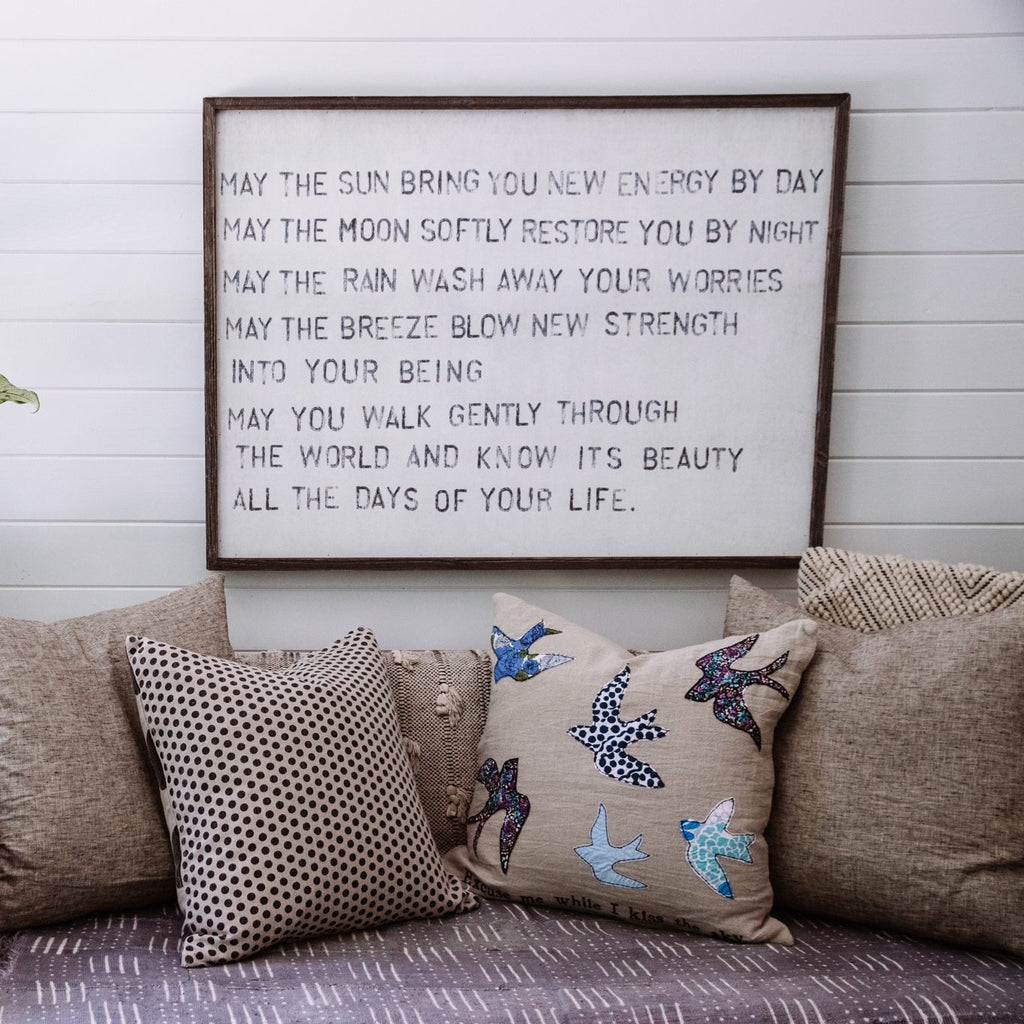 Apache Blessing Art Print - Gallery Wrap