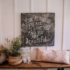 Your Attention Please Art Print