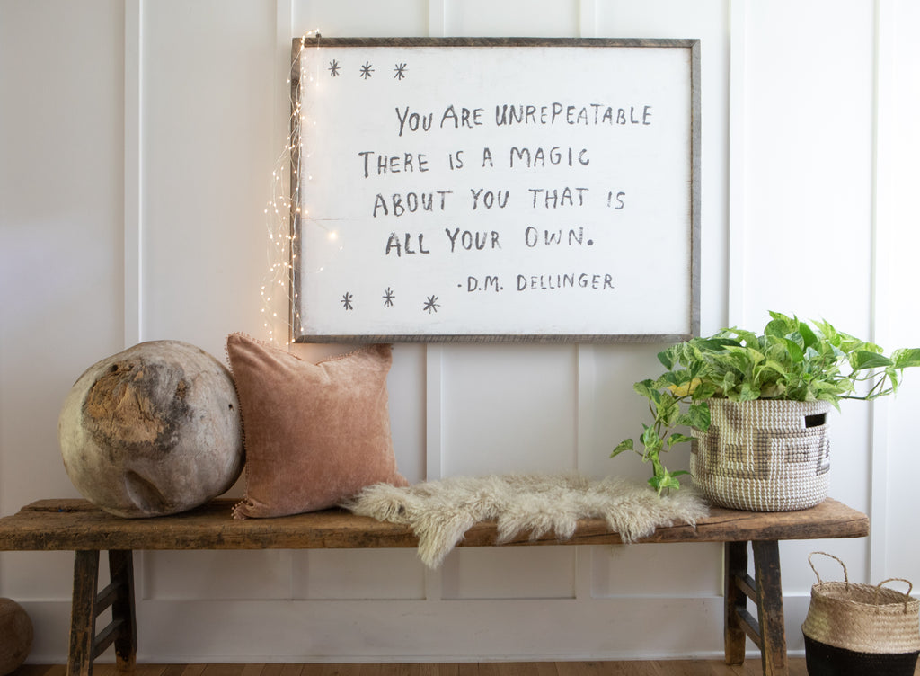 You are Unrepeatable Art Print