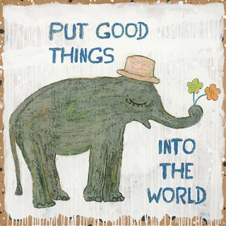 Good Things Elephant - Art Print