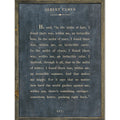 Albert Camus Book Collection (Grey Wood) Art Print