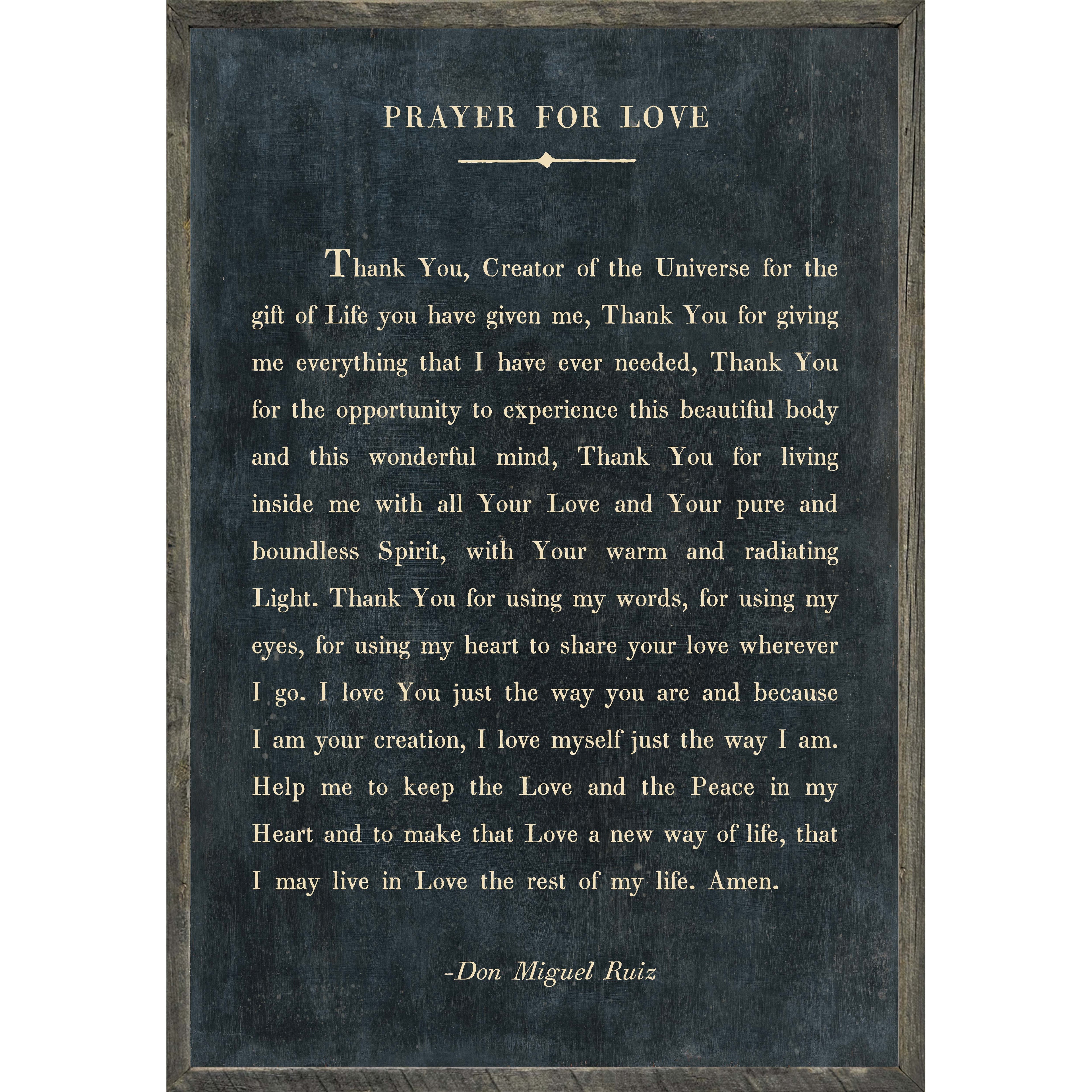 Prayer For Love - Poetry Collection