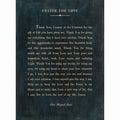 Prayer For Love Poetry Collection (Gallery Wrap) Art Print