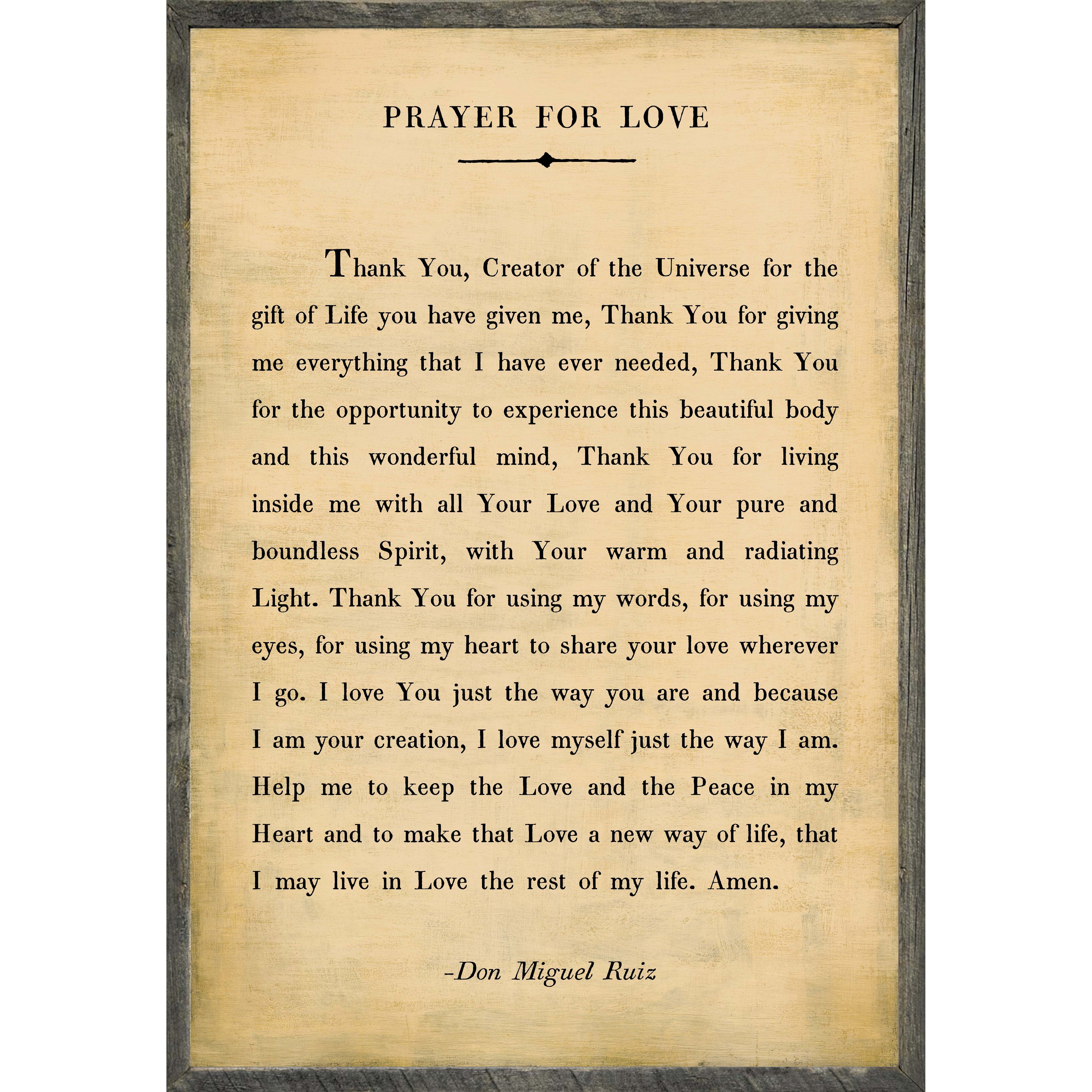 Prayer For Love - Poetry Collection