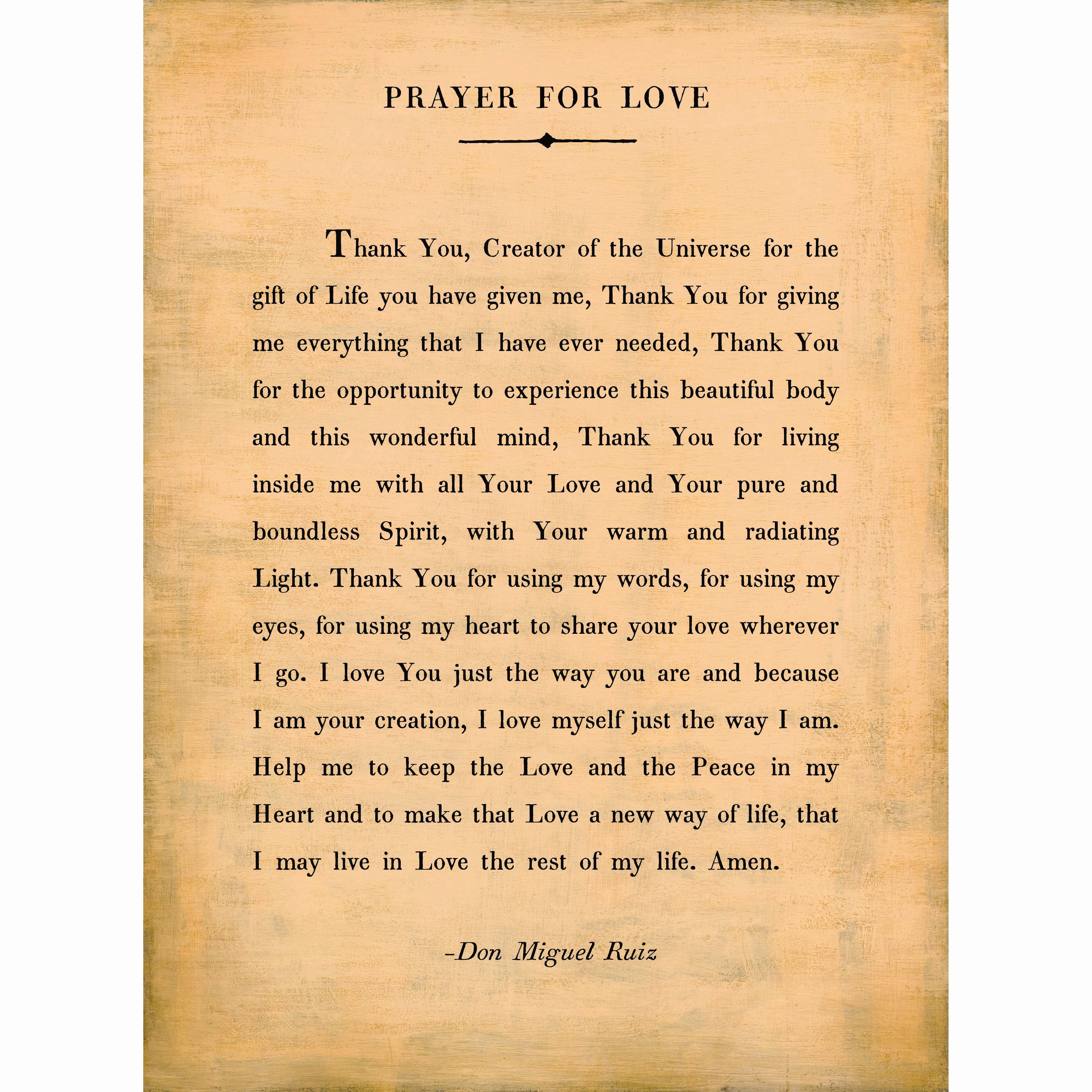 Prayer For Love - Poetry Collection