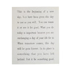 This Is The Beginning Art Poster