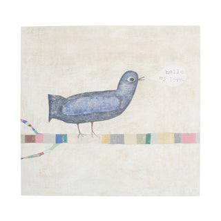 12"x12" Hello, My Love Art Poster