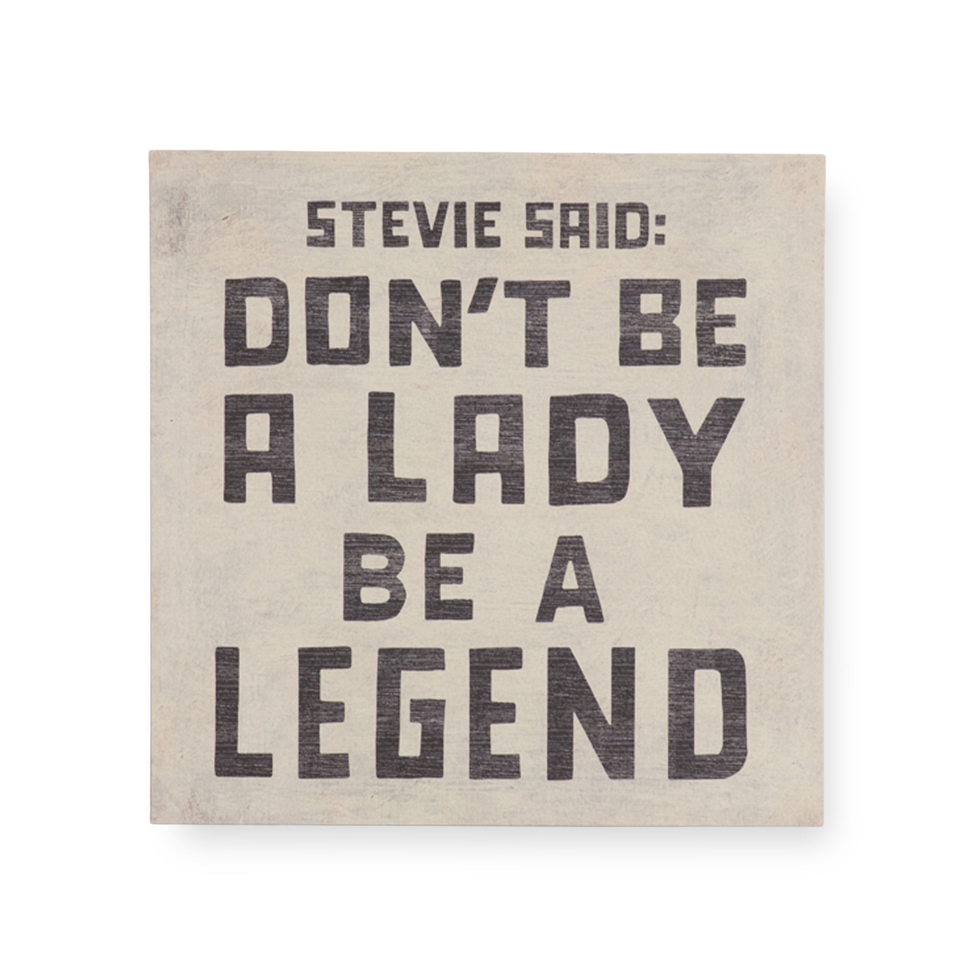 12"x12" Stevie Said Art Poster
