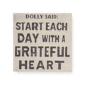 8"x8" Dolly Said Art Poster