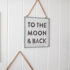To The Moon & Back Art Poster