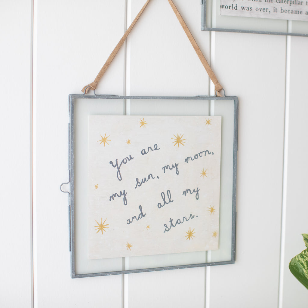My Sun, My Moon Art Poster - 8" x 8"