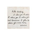 Letter #2 Art Poster - 12" x 12"