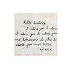 Letter #2 Art Poster - 8" x 8"