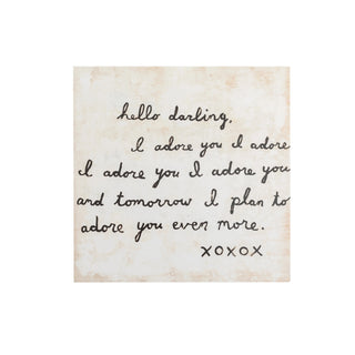 8"x8" Letter #2 Art Poster