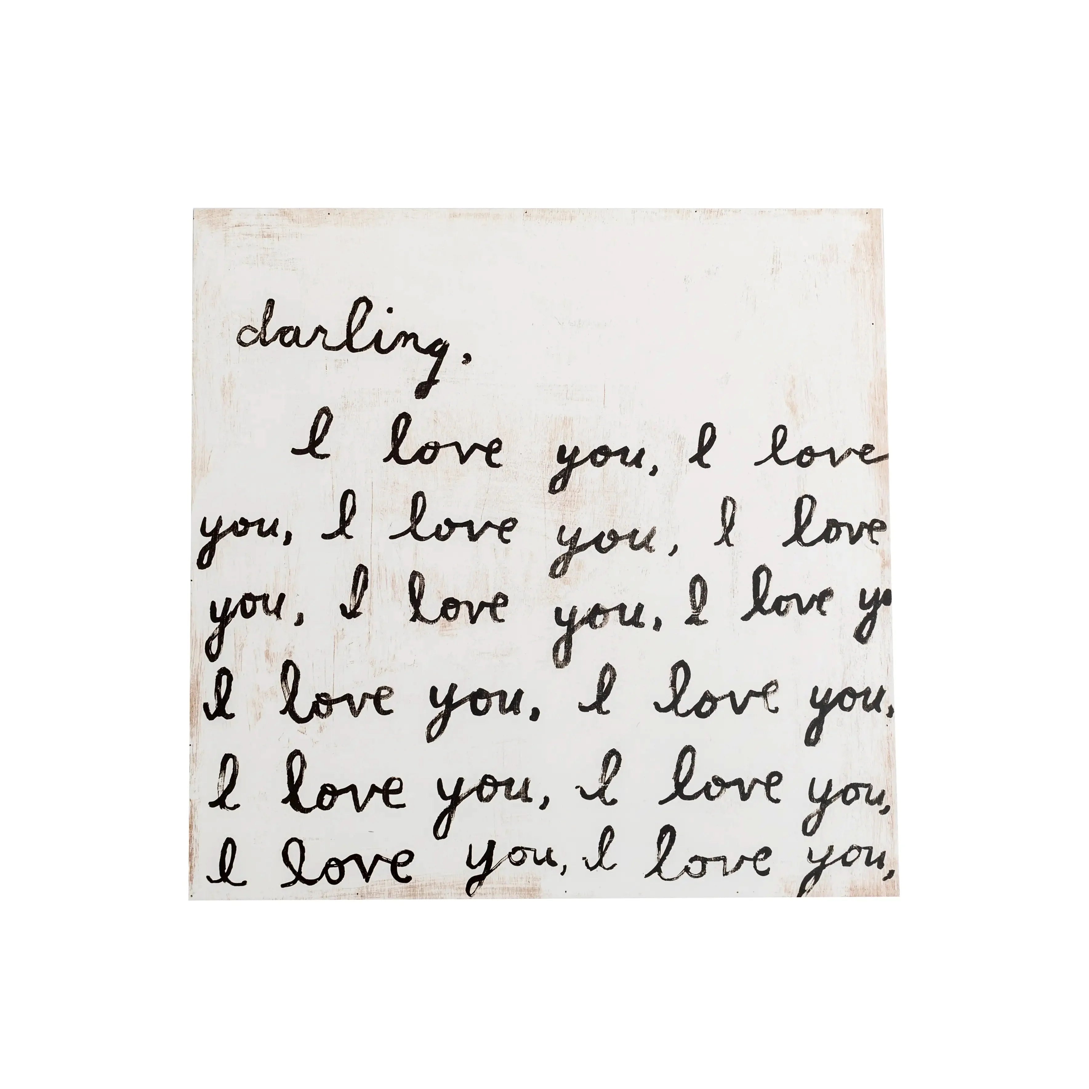 8"x8" Letter For You (TOP ONLY) Art Poster