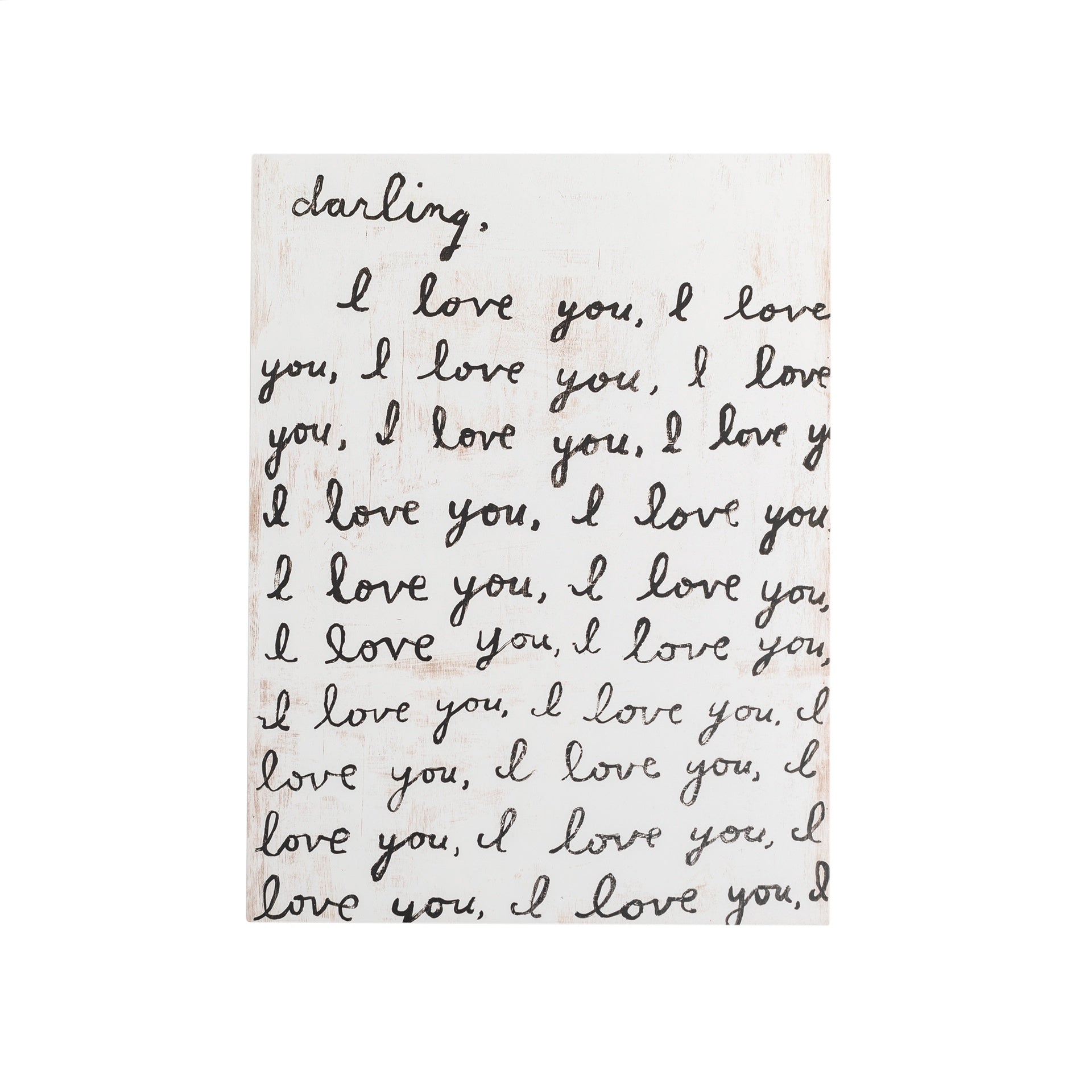 12"x16" Letter For You (Top & Bottom) Art Poster