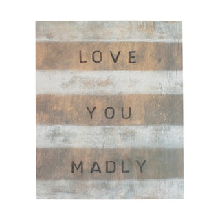 12"x16" Love You Madly Art Poster