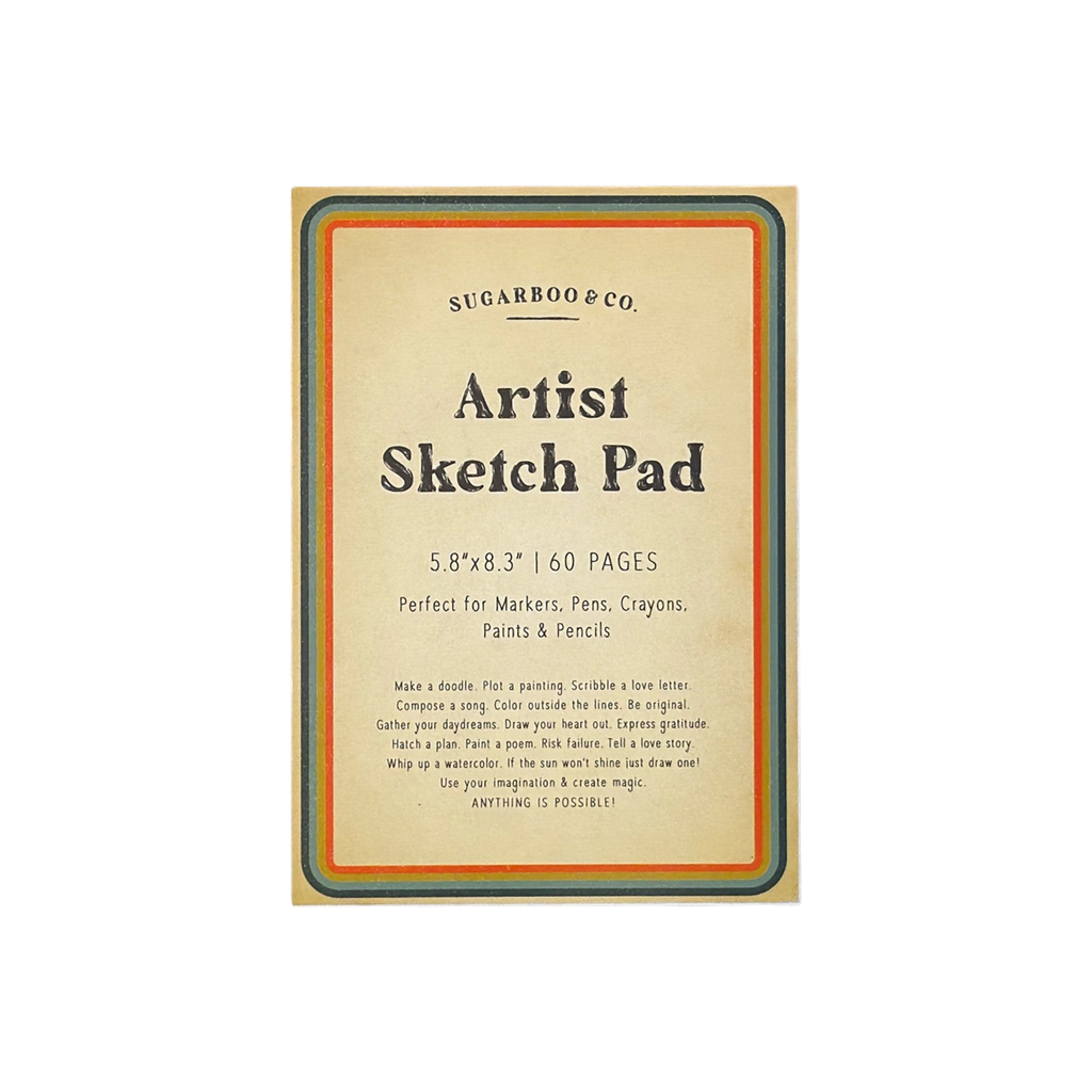 5.8x8.3 Artist Sketch Pad