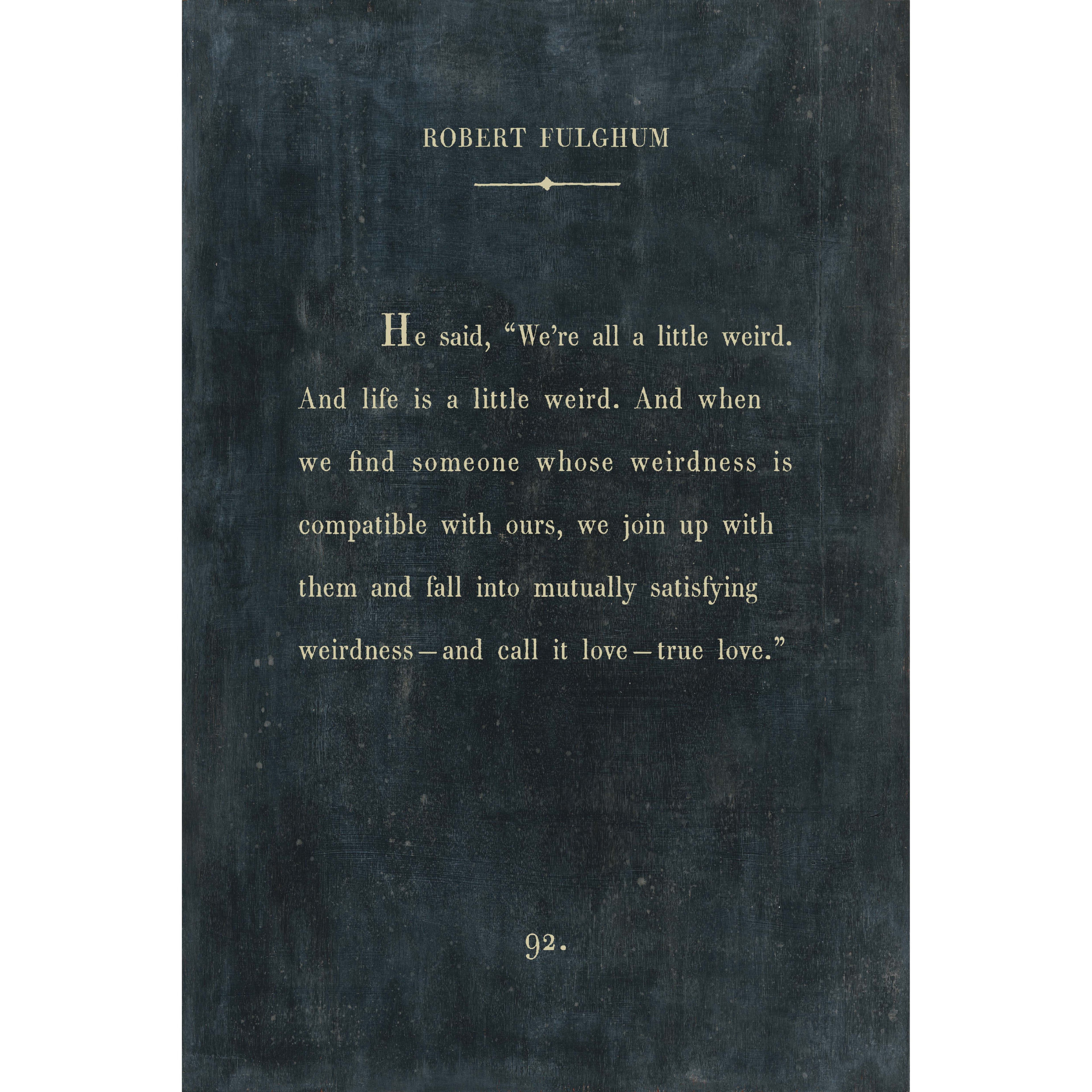 Robert Fulghum - Art Tile Collection