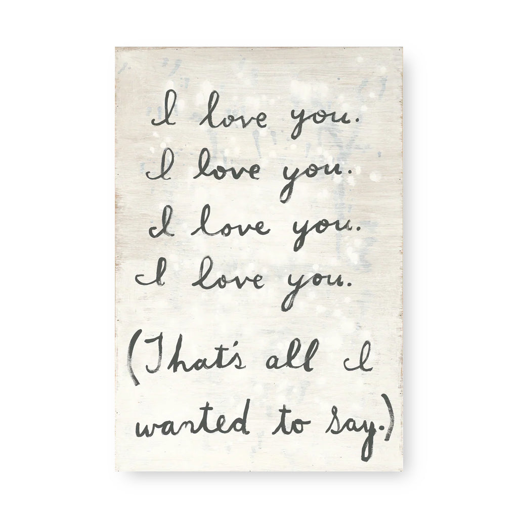 All I Wanted - Art Tile Collection
