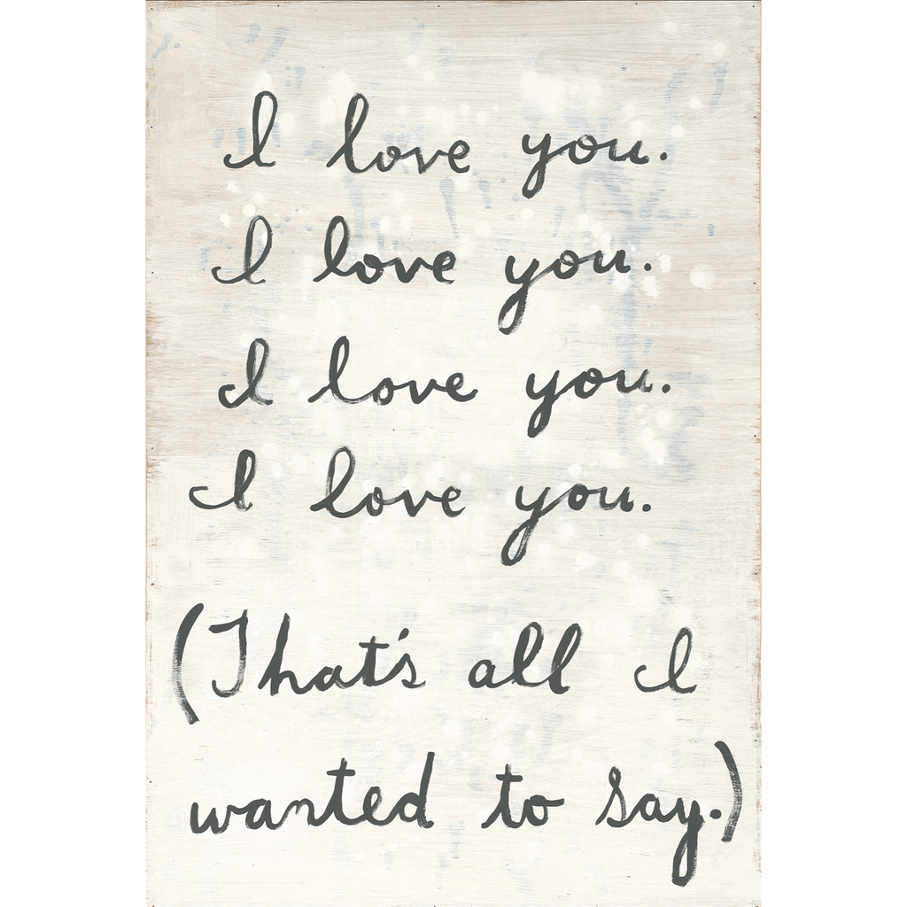 All I Wanted