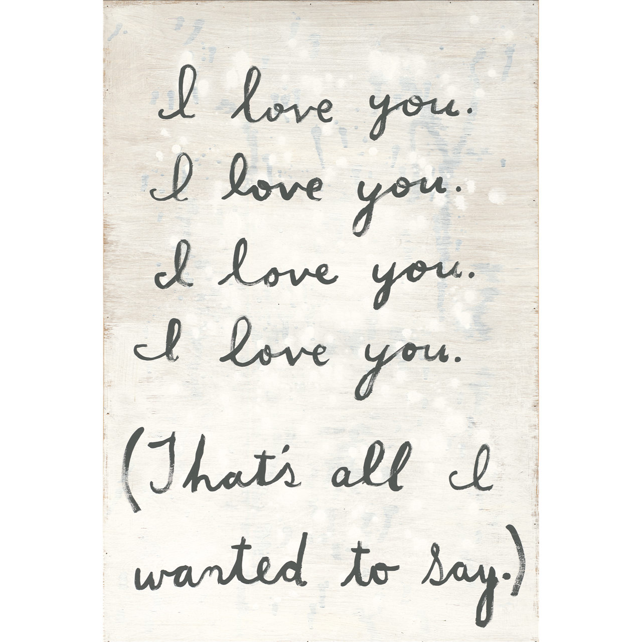All I Wanted - Art Print