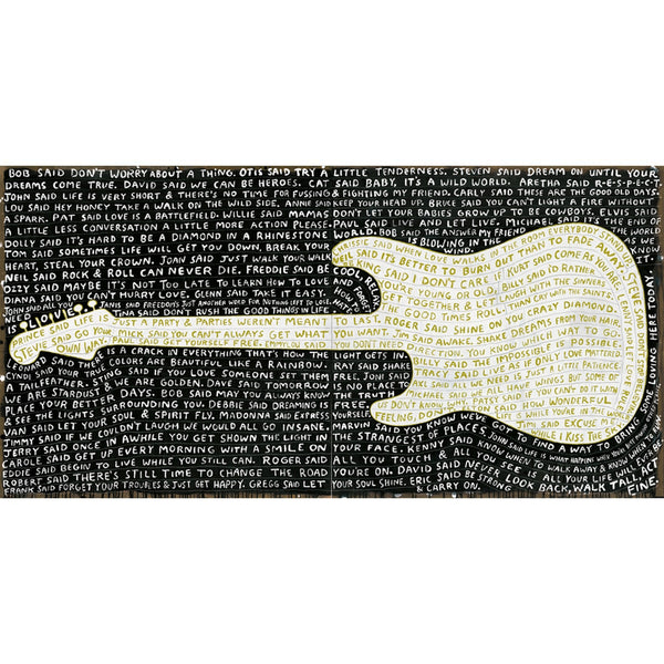 アート・デザイン・音楽 Richardson Issue A8 Legends - Chartreuse & Black - Art Print – Sugarboo & Co