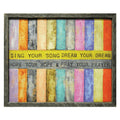 Sing Your Song (Grey Wood) - Art Print