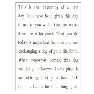 This Is The Beginning - Art Print