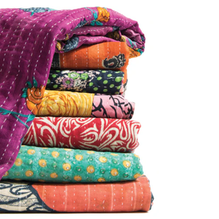 Assorted Kantha Quilts - 55" x 85"