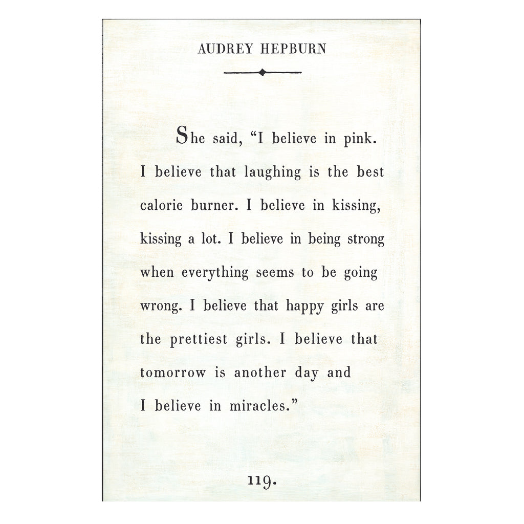 Audrey Hepburn Book Collection