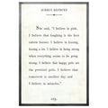 Audrey Hepburn - Book Collection (Grey Wood) - Art Print